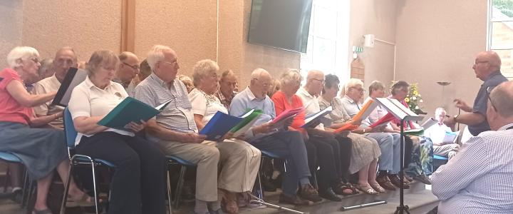 Musical memories choir in concert